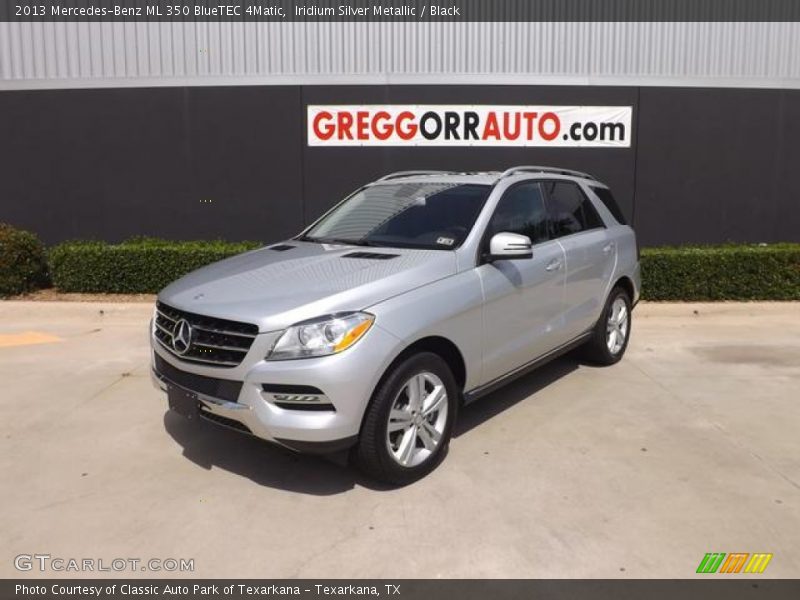 Iridium Silver Metallic / Black 2013 Mercedes-Benz ML 350 BlueTEC 4Matic