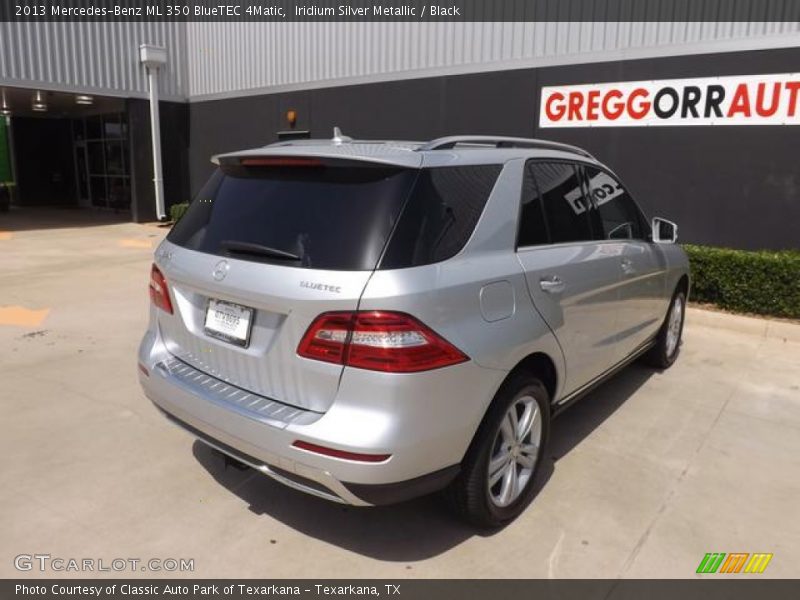 Iridium Silver Metallic / Black 2013 Mercedes-Benz ML 350 BlueTEC 4Matic