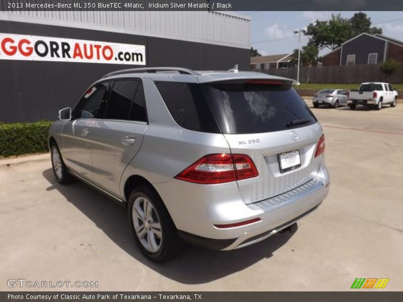 Iridium Silver Metallic / Black 2013 Mercedes-Benz ML 350 BlueTEC 4Matic