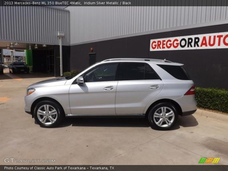 Iridium Silver Metallic / Black 2013 Mercedes-Benz ML 350 BlueTEC 4Matic