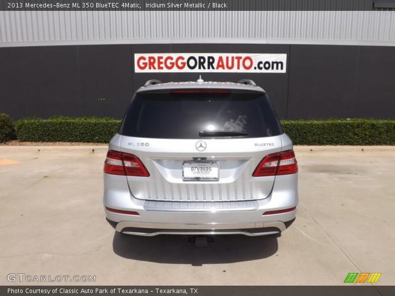 Iridium Silver Metallic / Black 2013 Mercedes-Benz ML 350 BlueTEC 4Matic