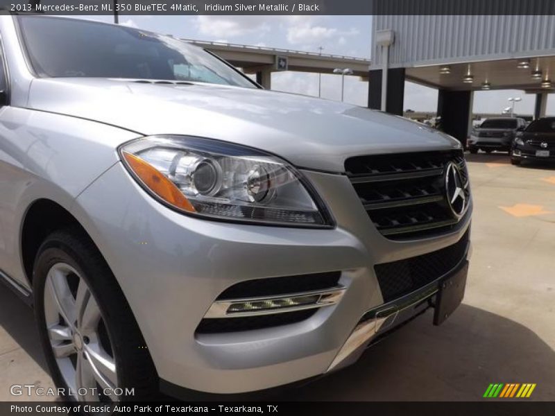 Iridium Silver Metallic / Black 2013 Mercedes-Benz ML 350 BlueTEC 4Matic
