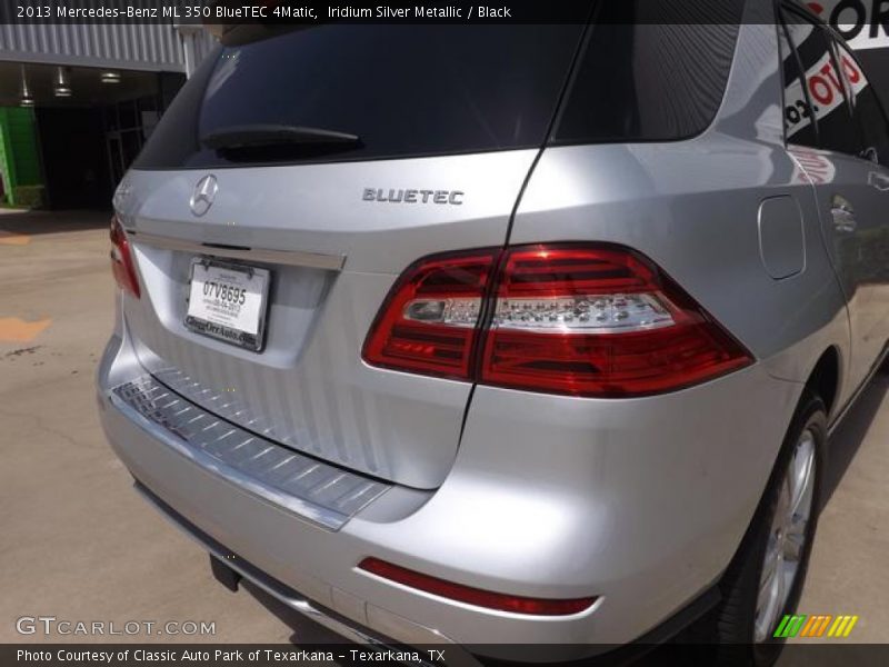 Iridium Silver Metallic / Black 2013 Mercedes-Benz ML 350 BlueTEC 4Matic