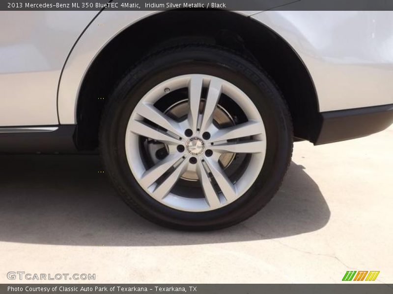 Iridium Silver Metallic / Black 2013 Mercedes-Benz ML 350 BlueTEC 4Matic