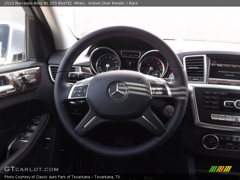 Iridium Silver Metallic / Black 2013 Mercedes-Benz ML 350 BlueTEC 4Matic