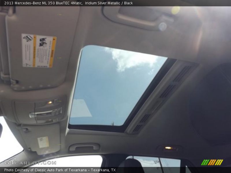 Iridium Silver Metallic / Black 2013 Mercedes-Benz ML 350 BlueTEC 4Matic