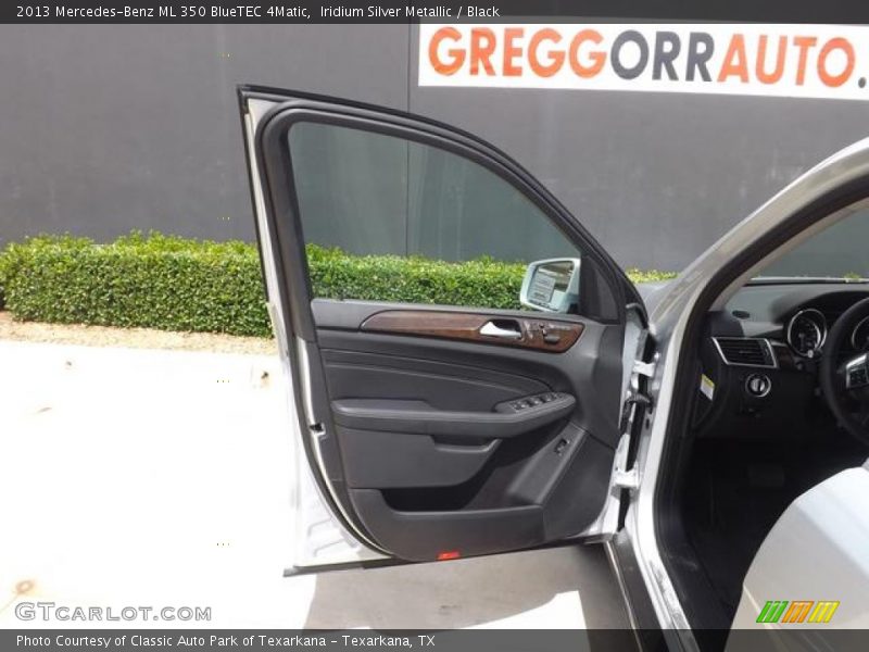 Iridium Silver Metallic / Black 2013 Mercedes-Benz ML 350 BlueTEC 4Matic