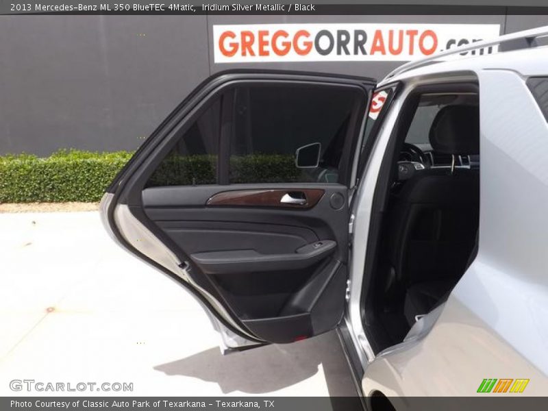 Iridium Silver Metallic / Black 2013 Mercedes-Benz ML 350 BlueTEC 4Matic