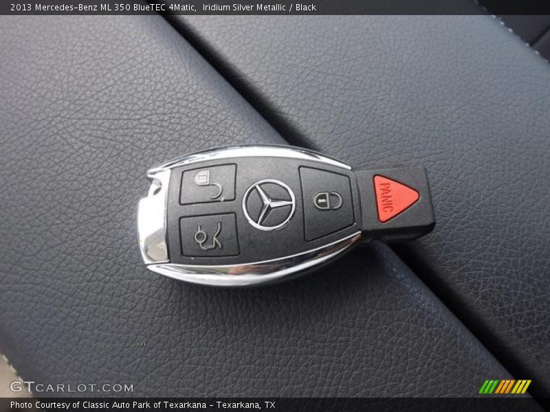 Iridium Silver Metallic / Black 2013 Mercedes-Benz ML 350 BlueTEC 4Matic