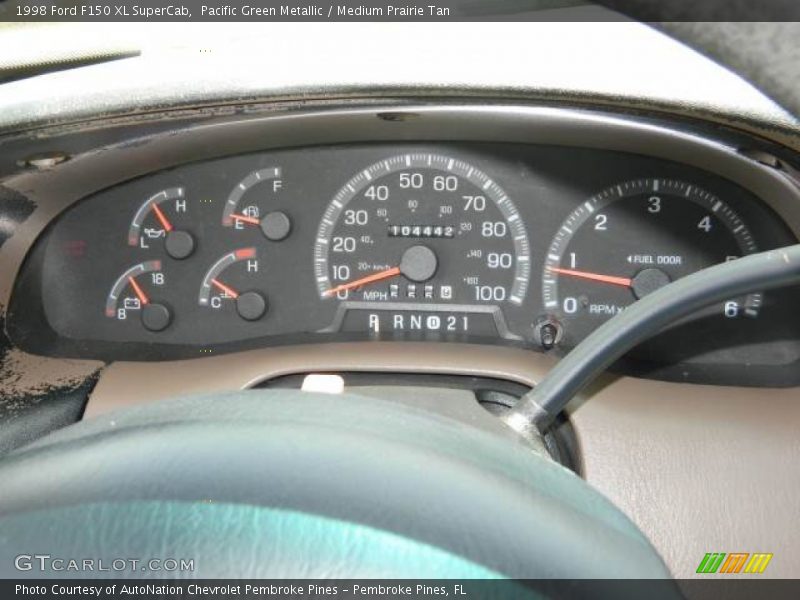  1998 F150 XL SuperCab XL SuperCab Gauges