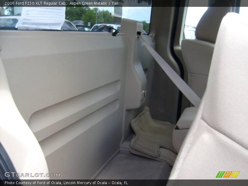 Aspen Green Metallic / Tan 2006 Ford F150 XLT Regular Cab