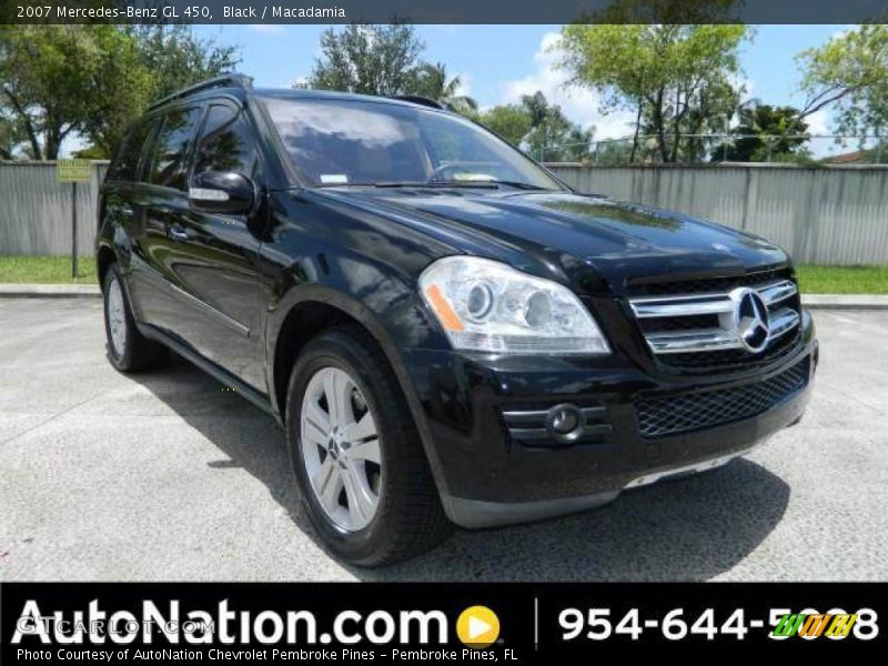 Black / Macadamia 2007 Mercedes-Benz GL 450