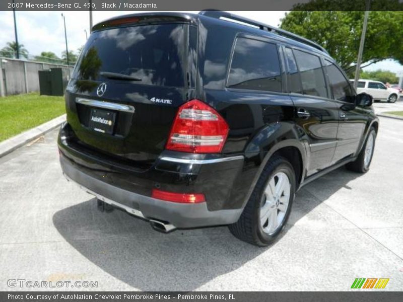 Black / Macadamia 2007 Mercedes-Benz GL 450