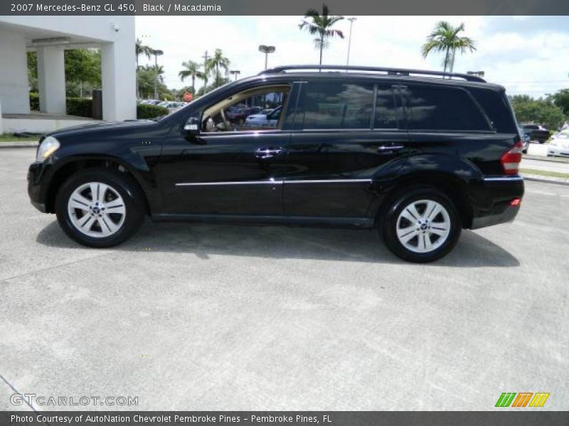 Black / Macadamia 2007 Mercedes-Benz GL 450