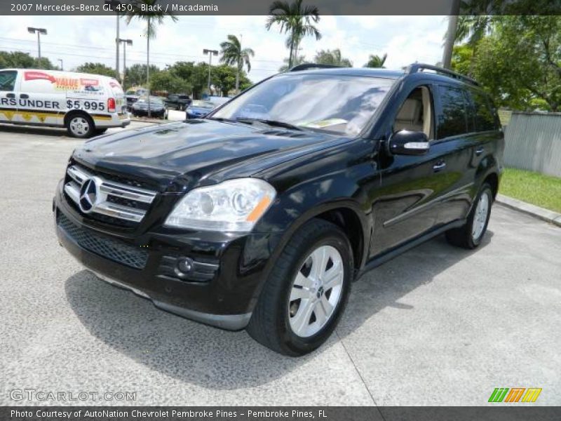 Black / Macadamia 2007 Mercedes-Benz GL 450