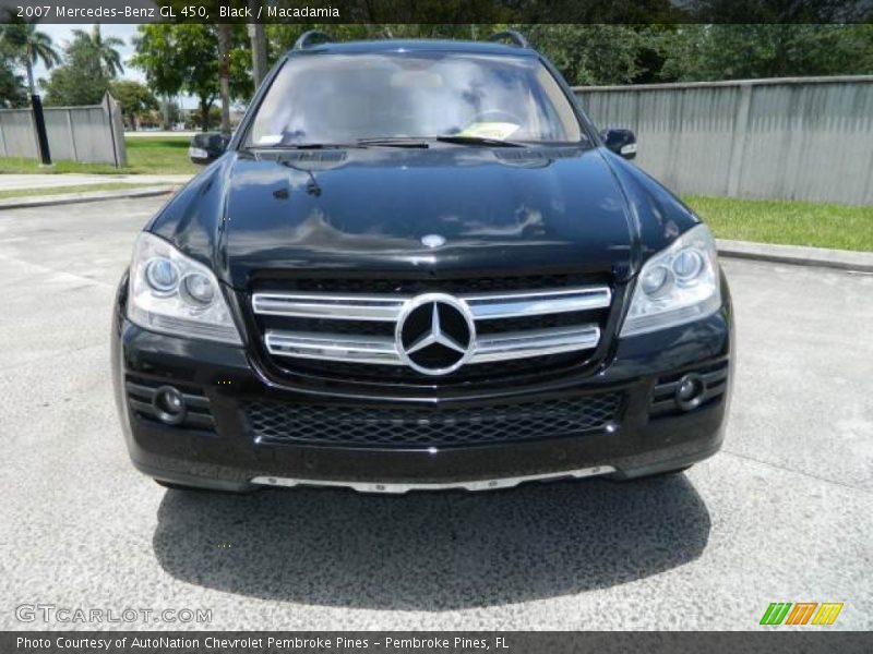 Black / Macadamia 2007 Mercedes-Benz GL 450