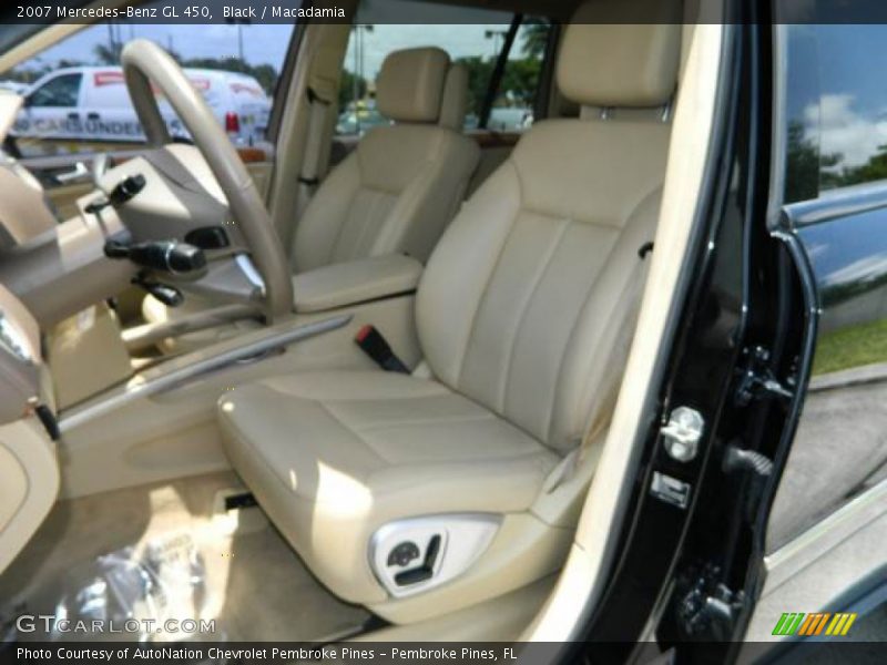 Black / Macadamia 2007 Mercedes-Benz GL 450