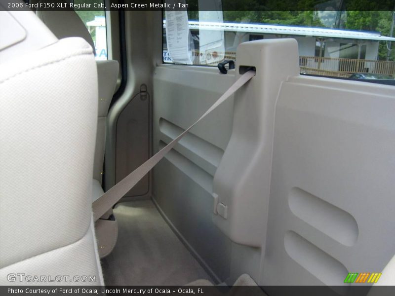 Aspen Green Metallic / Tan 2006 Ford F150 XLT Regular Cab