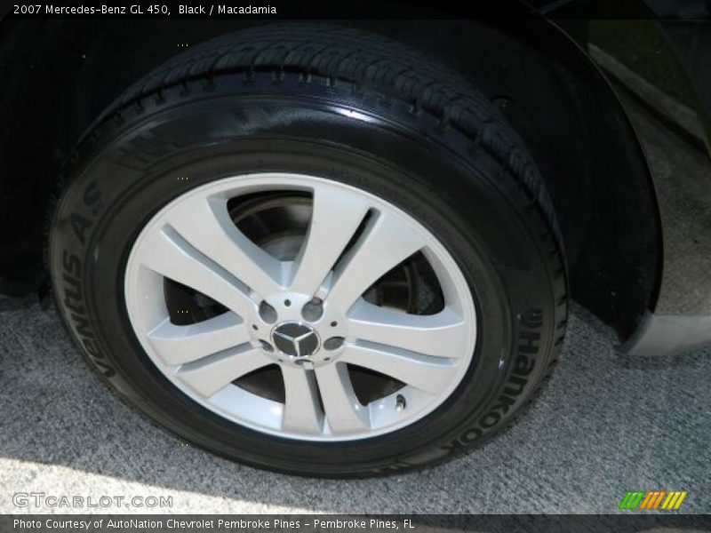 Black / Macadamia 2007 Mercedes-Benz GL 450