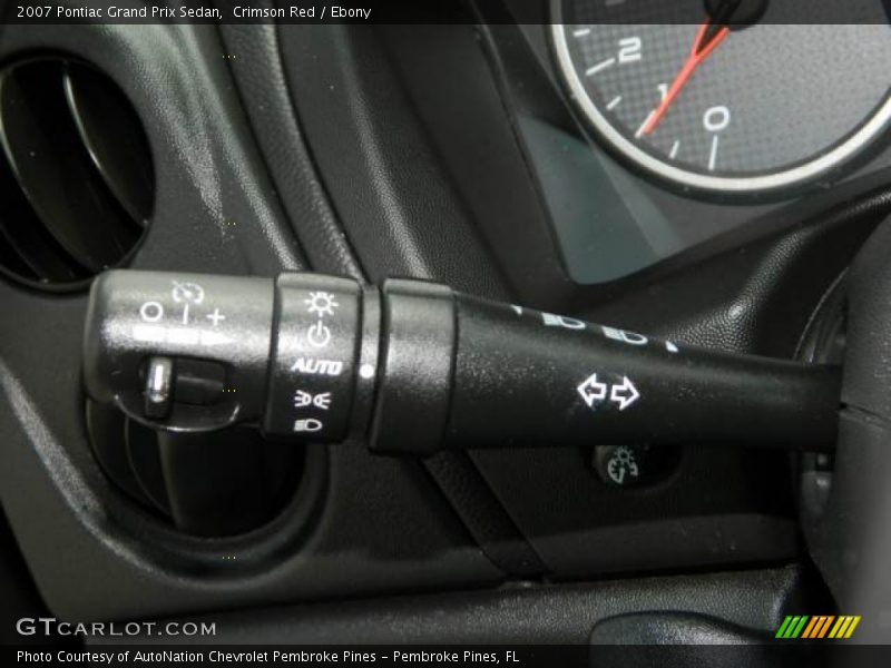 Crimson Red / Ebony 2007 Pontiac Grand Prix Sedan
