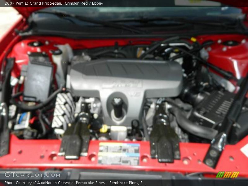 Crimson Red / Ebony 2007 Pontiac Grand Prix Sedan