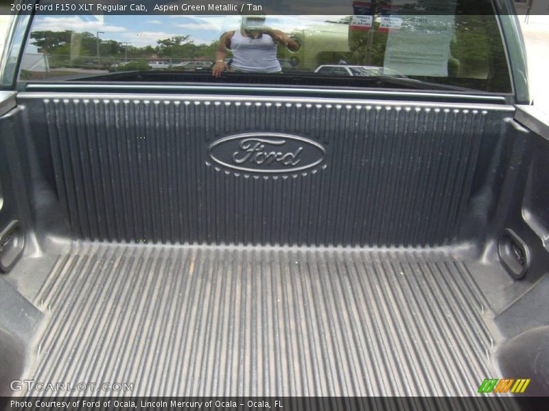 Aspen Green Metallic / Tan 2006 Ford F150 XLT Regular Cab