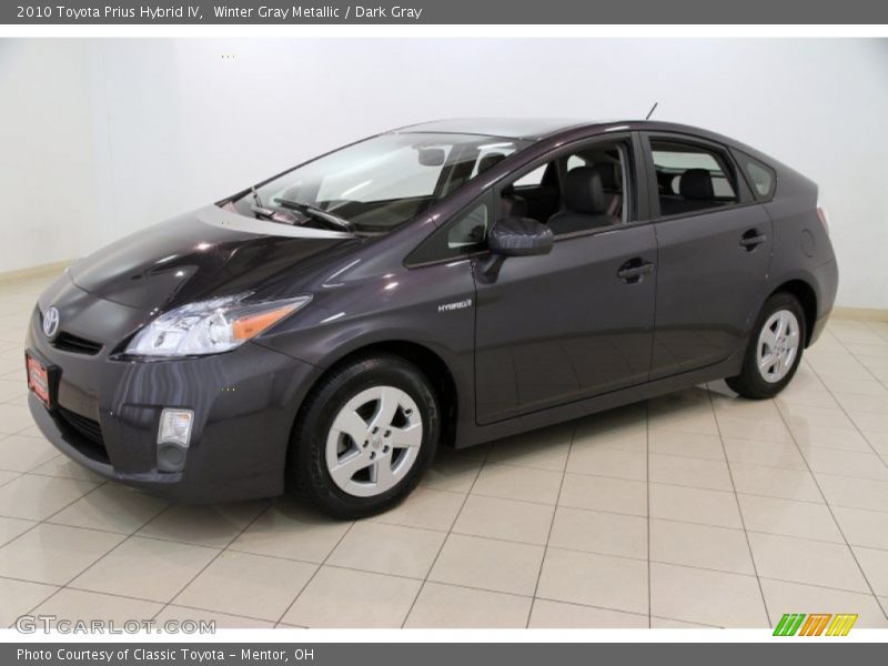 Winter Gray Metallic / Dark Gray 2010 Toyota Prius Hybrid IV