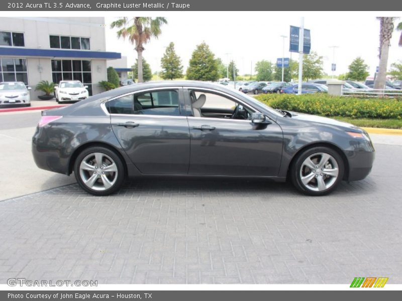 Graphite Luster Metallic / Taupe 2012 Acura TL 3.5 Advance