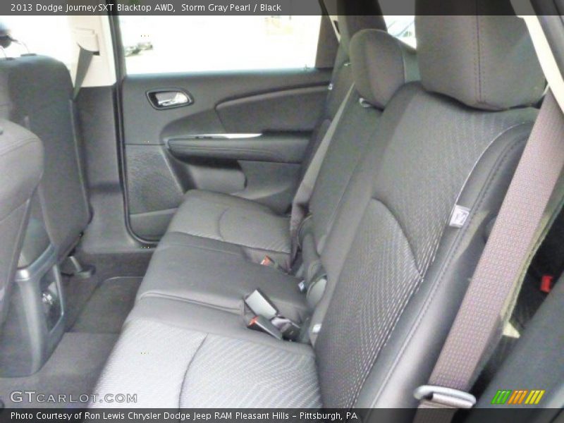 Rear Seat of 2013 Journey SXT Blacktop AWD