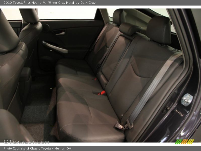 Winter Gray Metallic / Dark Gray 2010 Toyota Prius Hybrid IV