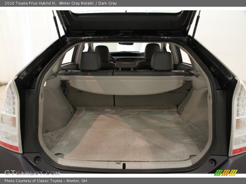 Winter Gray Metallic / Dark Gray 2010 Toyota Prius Hybrid IV
