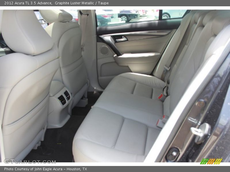 Graphite Luster Metallic / Taupe 2012 Acura TL 3.5 Advance