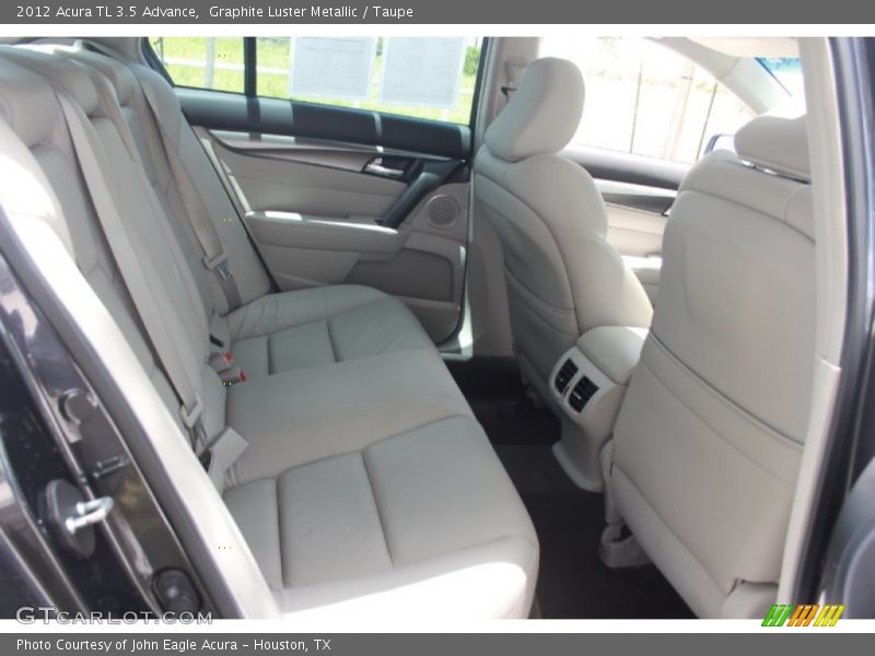 Graphite Luster Metallic / Taupe 2012 Acura TL 3.5 Advance