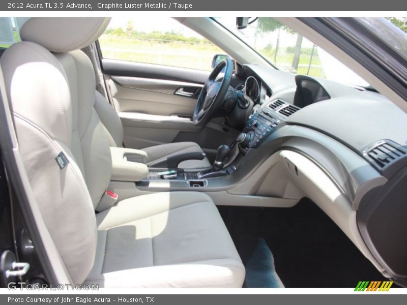 Graphite Luster Metallic / Taupe 2012 Acura TL 3.5 Advance