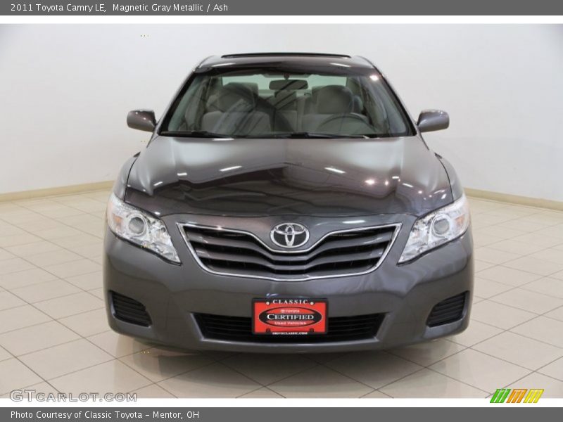 Magnetic Gray Metallic / Ash 2011 Toyota Camry LE