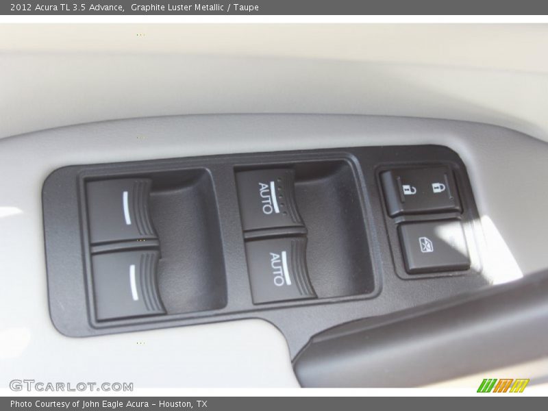 Graphite Luster Metallic / Taupe 2012 Acura TL 3.5 Advance