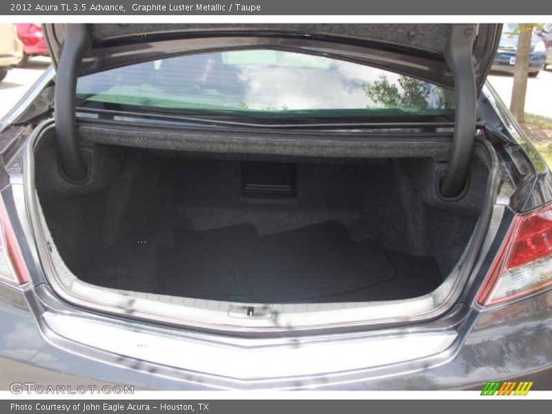 Graphite Luster Metallic / Taupe 2012 Acura TL 3.5 Advance