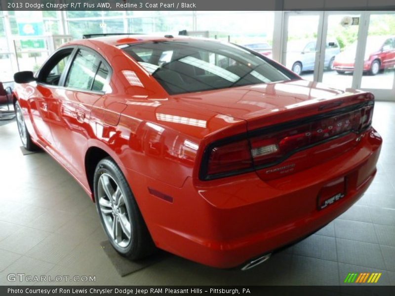 Redline 3 Coat Pearl / Black 2013 Dodge Charger R/T Plus AWD