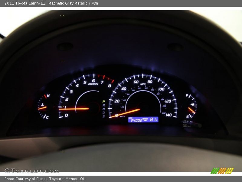 Magnetic Gray Metallic / Ash 2011 Toyota Camry LE