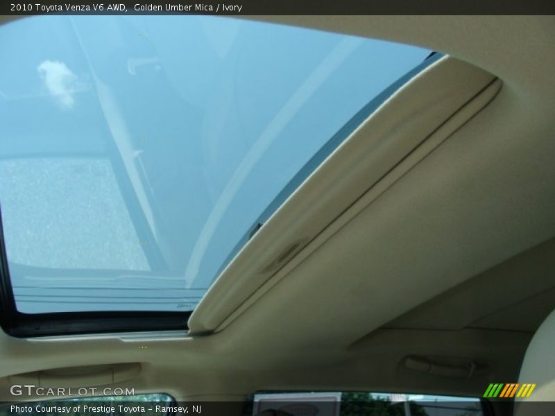 Golden Umber Mica / Ivory 2010 Toyota Venza V6 AWD