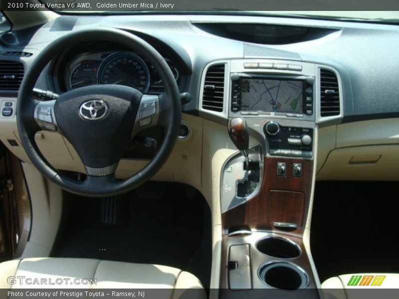 Golden Umber Mica / Ivory 2010 Toyota Venza V6 AWD