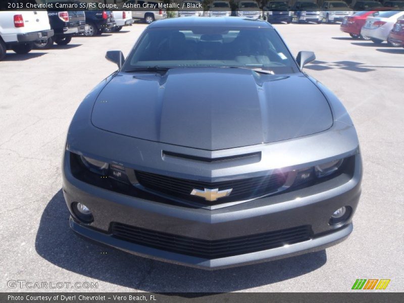 Ashen Gray Metallic / Black 2013 Chevrolet Camaro SS/RS Coupe