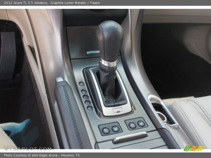 Graphite Luster Metallic / Taupe 2012 Acura TL 3.5 Advance