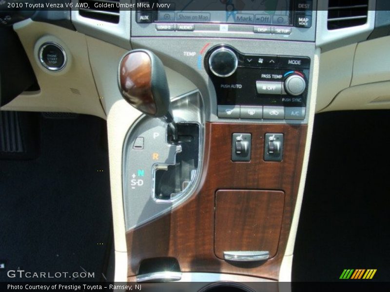 Golden Umber Mica / Ivory 2010 Toyota Venza V6 AWD