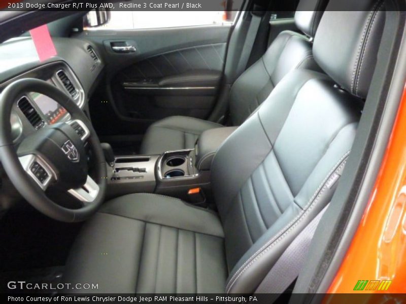 Redline 3 Coat Pearl / Black 2013 Dodge Charger R/T Plus AWD