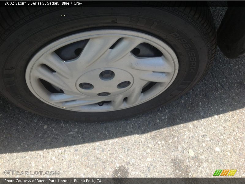 Blue / Gray 2002 Saturn S Series SL Sedan