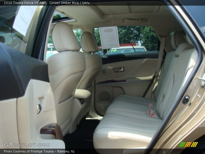 Golden Umber Mica / Ivory 2010 Toyota Venza V6 AWD