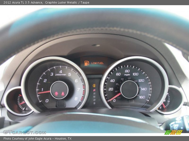 Graphite Luster Metallic / Taupe 2012 Acura TL 3.5 Advance