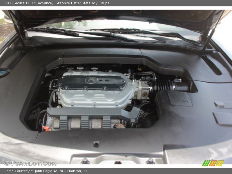 Graphite Luster Metallic / Taupe 2012 Acura TL 3.5 Advance