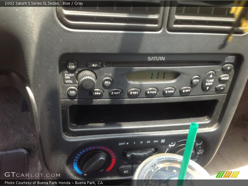 Controls of 2002 S Series SL Sedan